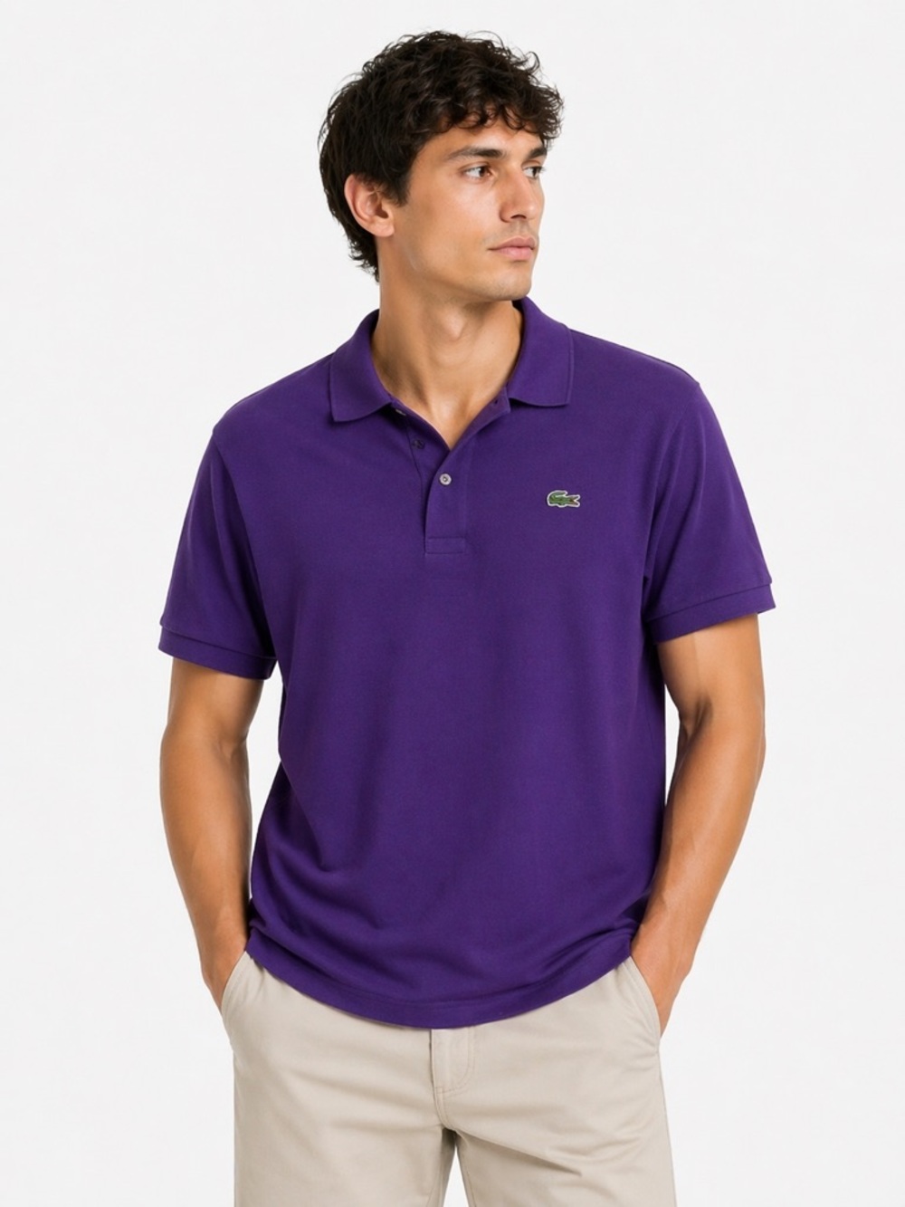 Lacoste Purple Polo